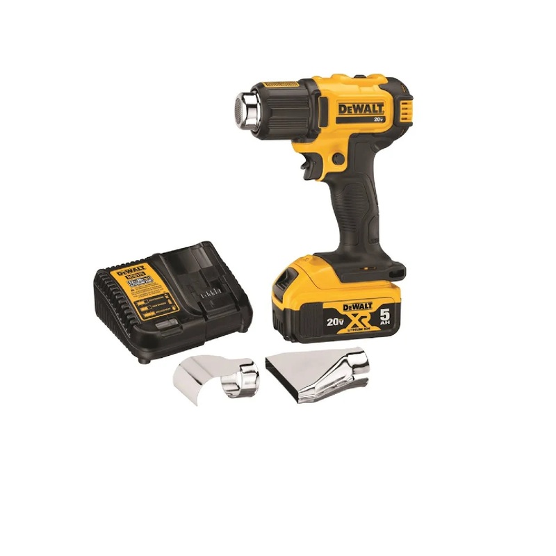 Dewalt DCE530P1 20V MAX Cordless Heat Gun Kit