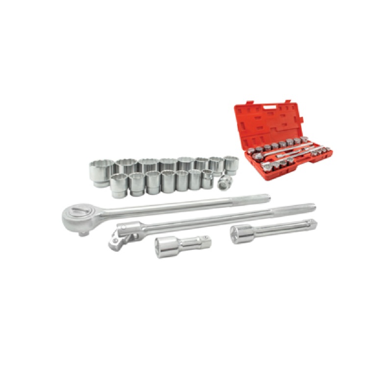 Tekz 18188 16-Piece SAE 3/4″ Drive Socket Set