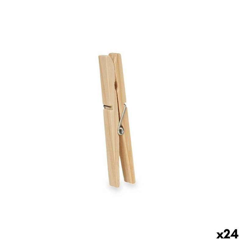 Mollette per Panni Legno 24 Pezzi Set (24 Unit) TKH73387957070