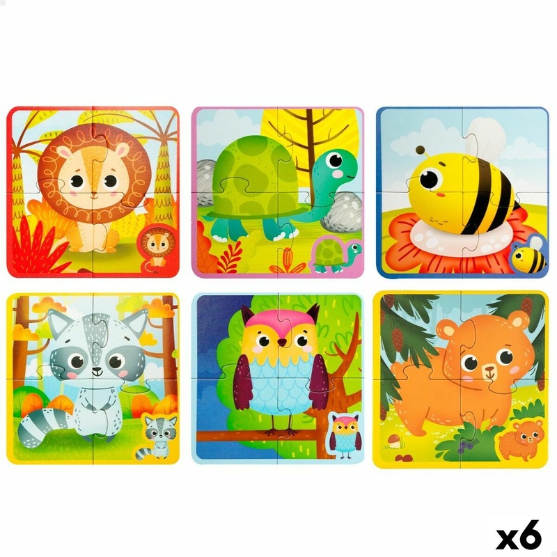 Puzzle per Bambini Lisciani Touch Screen 24 Pezzi 16 x 0,1 x 16 cm (6 Unit)