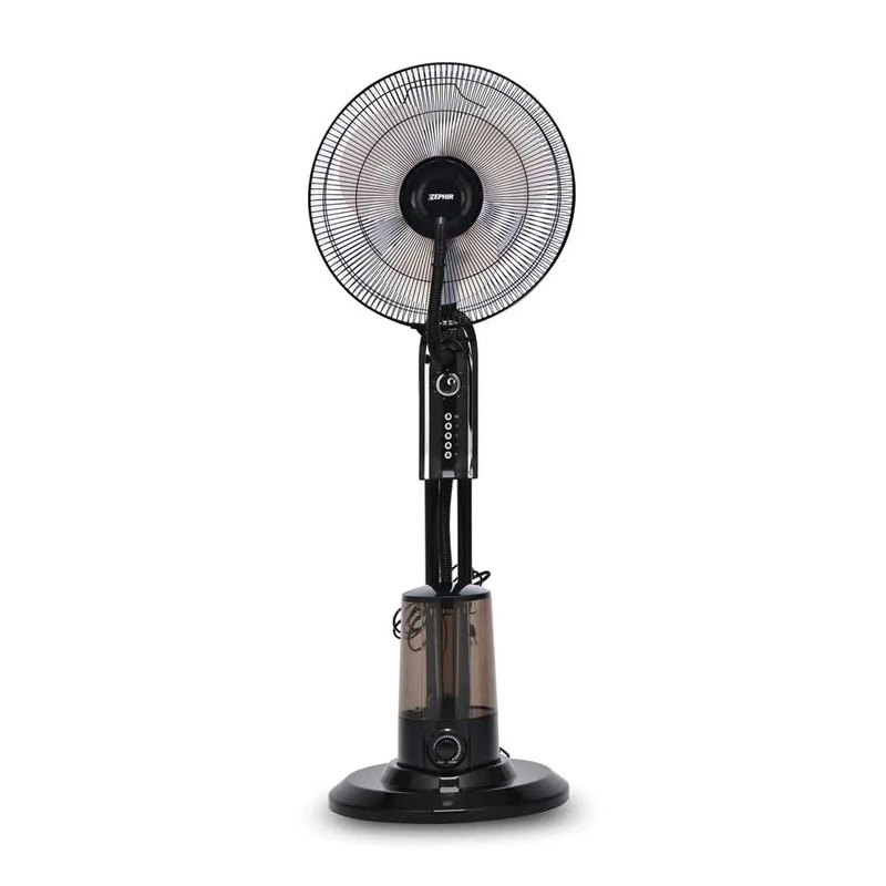 Ventilatore con nebulizzatore a piantana