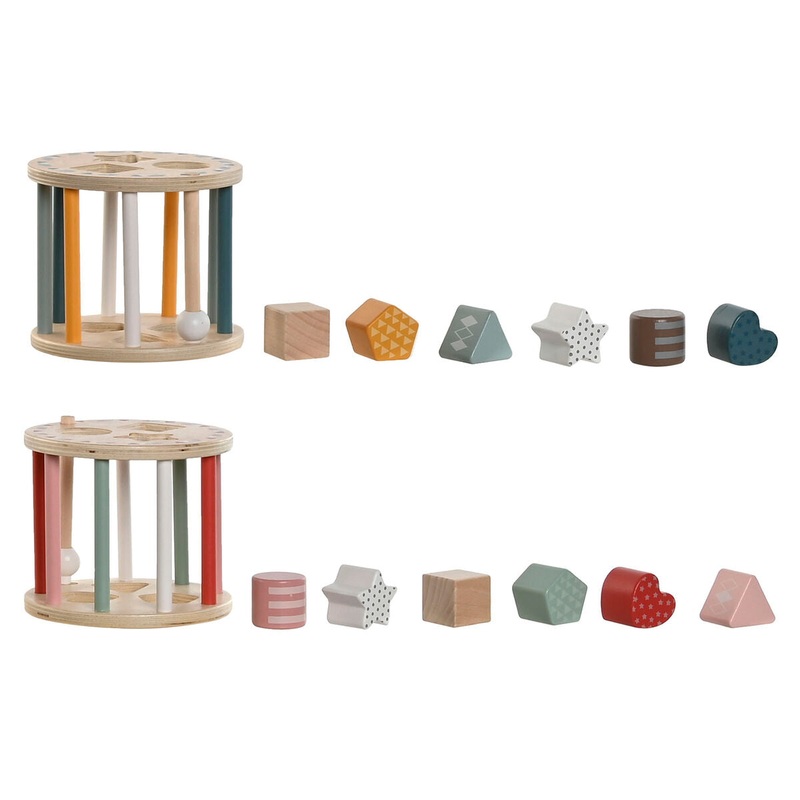 Gioco Educativo Home ESPRIT 13 x 13 x 11 cm (2 Unit)