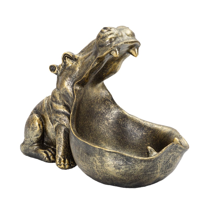Ippopotamo portaoggetti cm 30x16x22