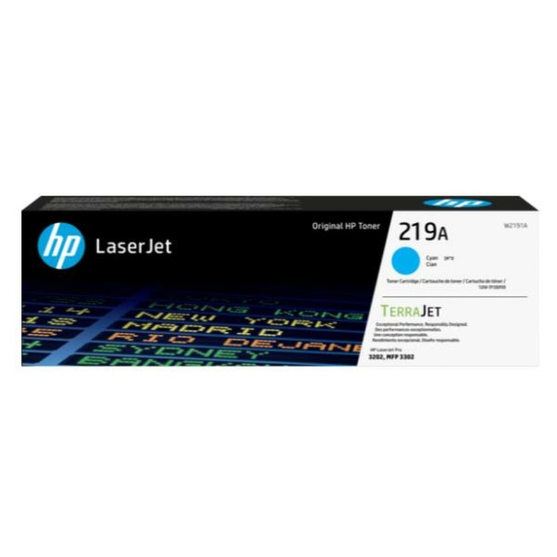 Toner Originale HP W2191A Ciano TKH73387977676