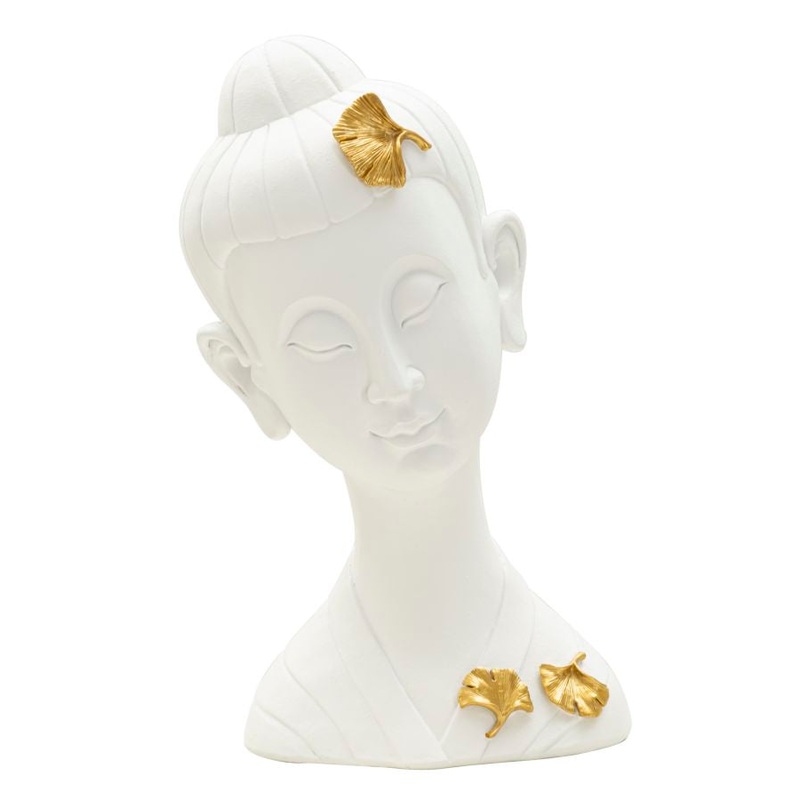 Testa di Buddha decorativa – 21,5x16x35 cm