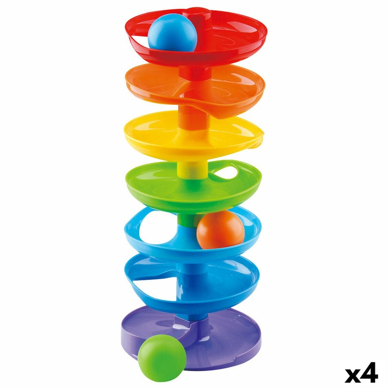 Spirale di Attivit PlayGo Rainbow 4 Unit 15 x 37 x 15,5 cm