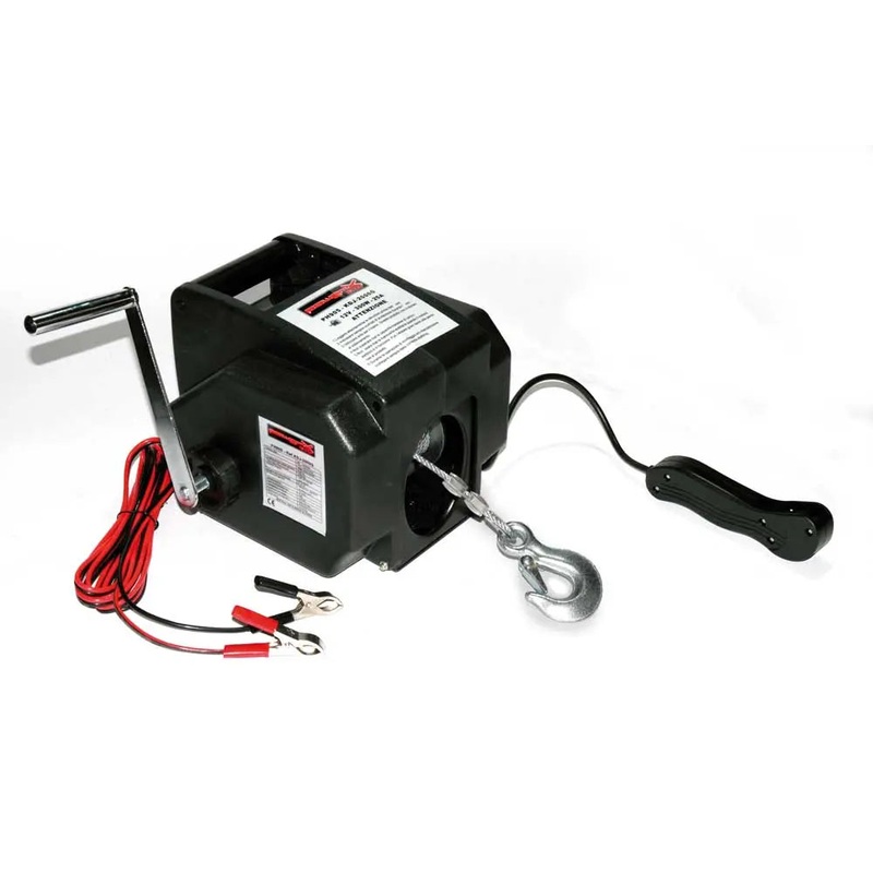 Verricello elettrico 12v con cavo telecomando