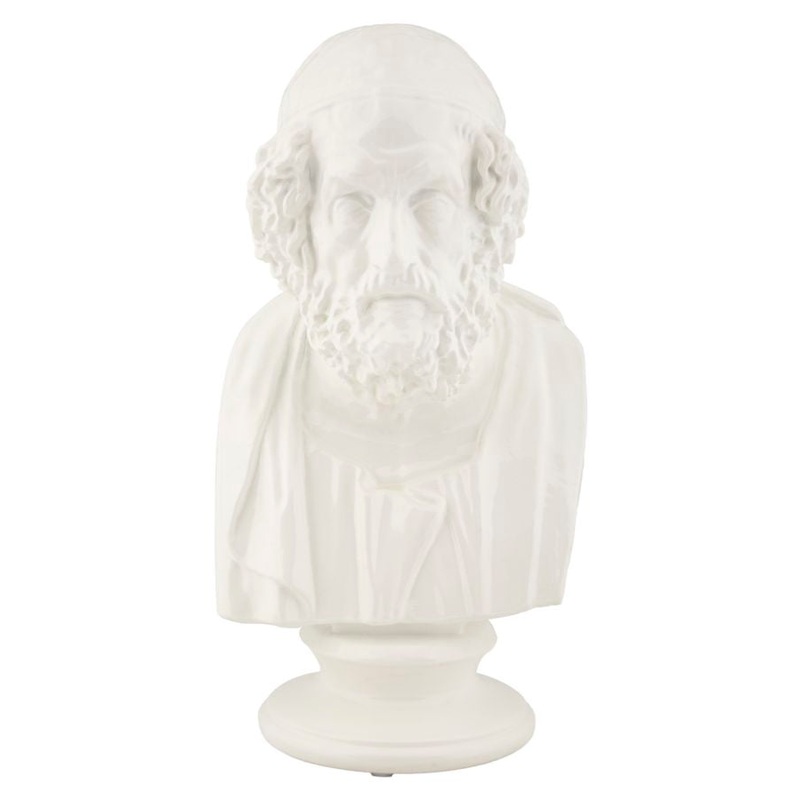 Scultura del Saggio Elegante cm 12,9×12,5×25