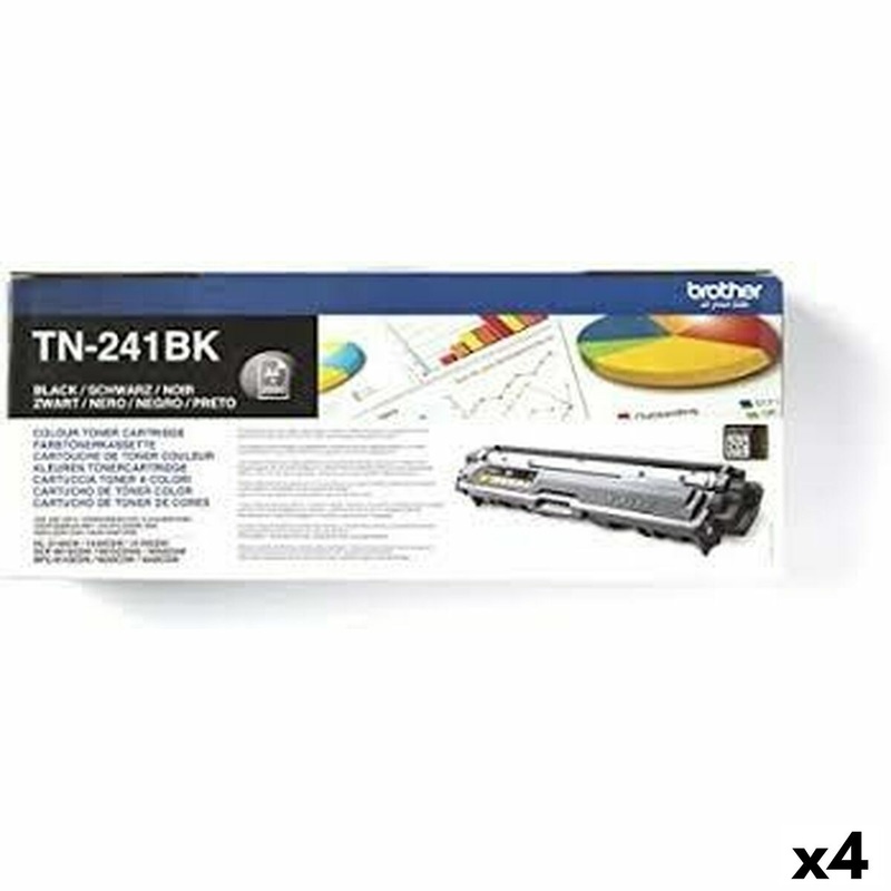 Toner Originale Brother HL3140CWHL3150CDWDCP9020CDWDCP91010 Nero (4 Unit)