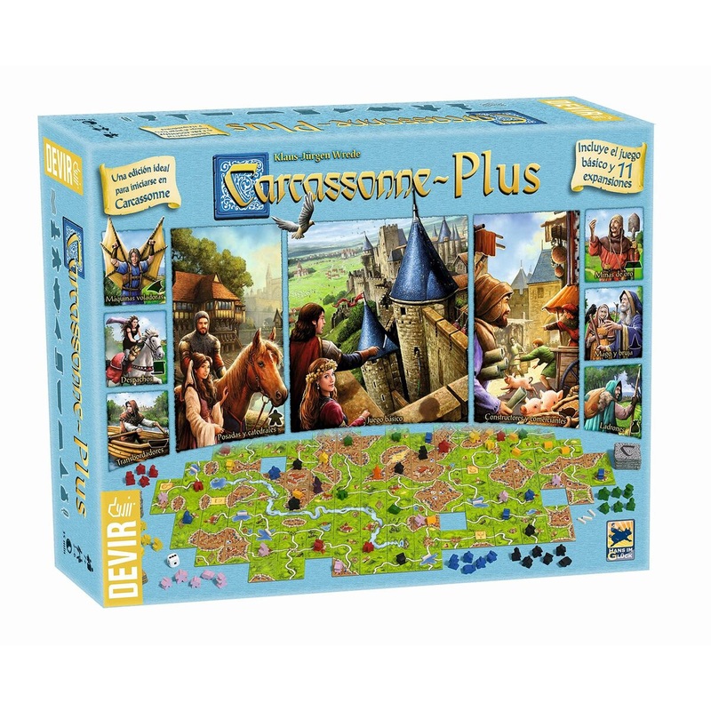 Gioco da Tavolo Devir CARCASSO + BASICO & 11 EXPAN