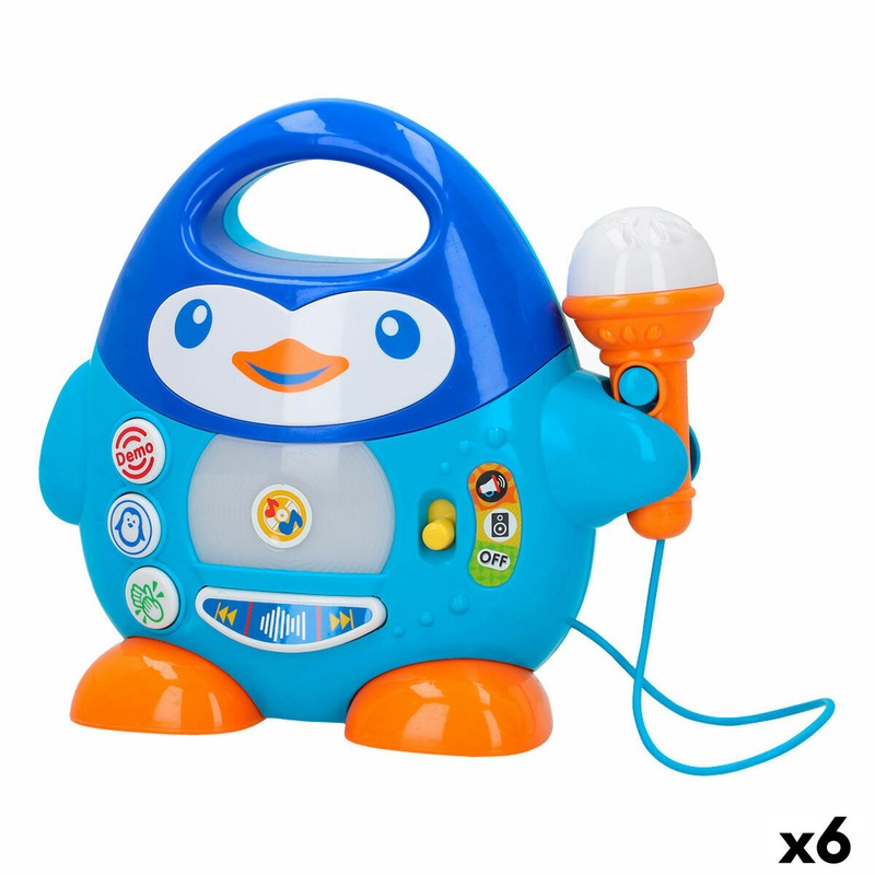 Microfono Karaoke Winfun Pinguino 6 Unit