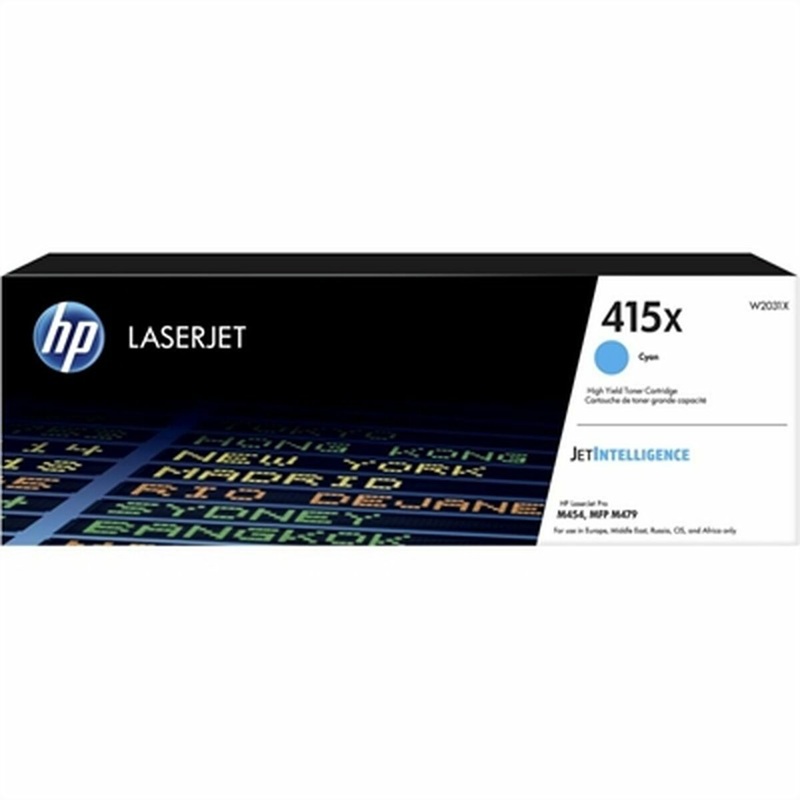 Toner Originale HP 415X Ciano TKH73387970660