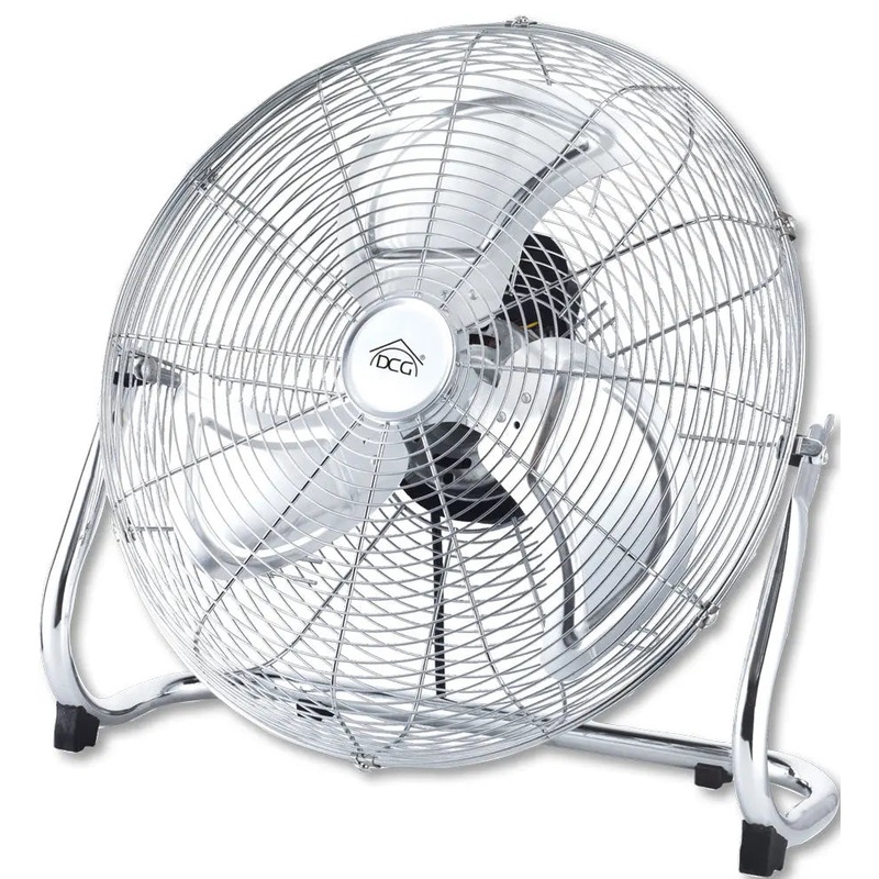 Ventilatore Verticale Cromato 55 Cm