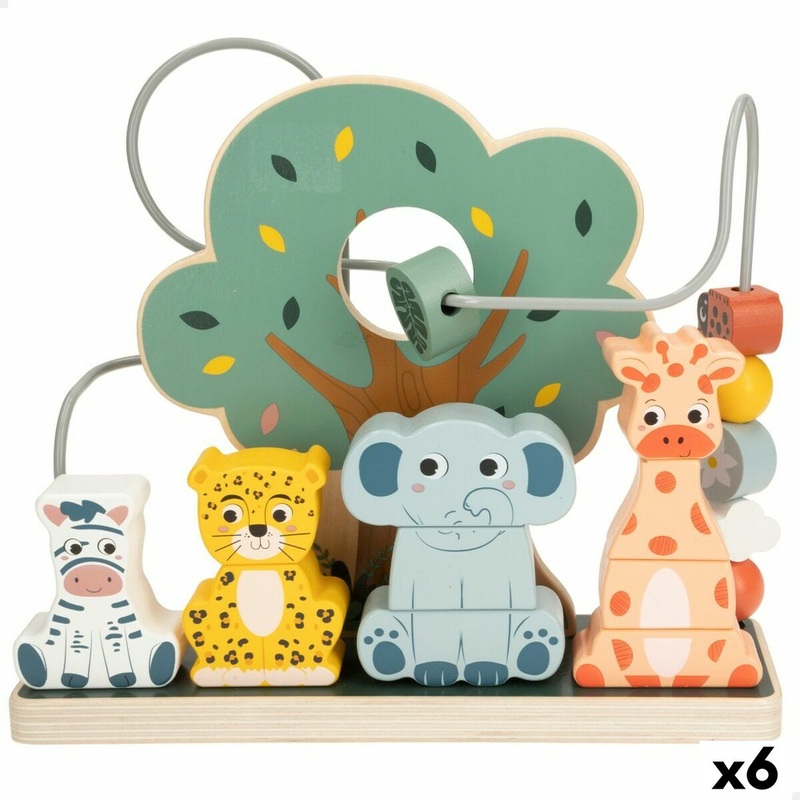 Gioco di Abilit per Bambini Woomax animali 25 x 22 x 10 cm (6 Unit)