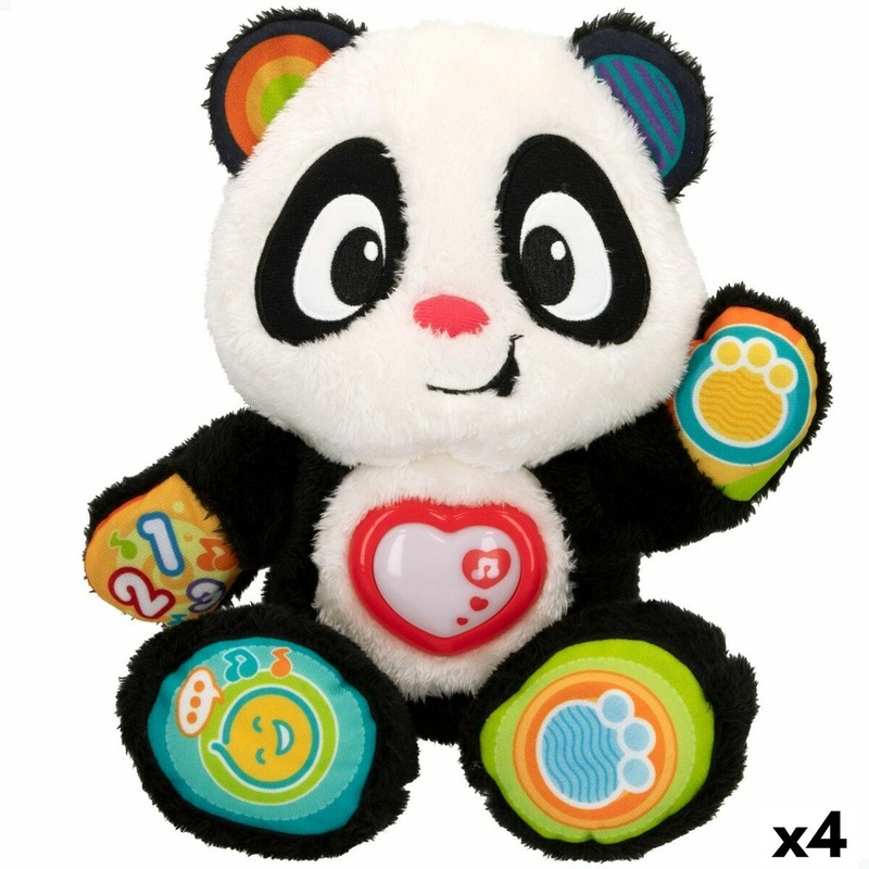 Giocattolo per beb Winfun Panda 27 x 33 x 14 cm (4 Unit)