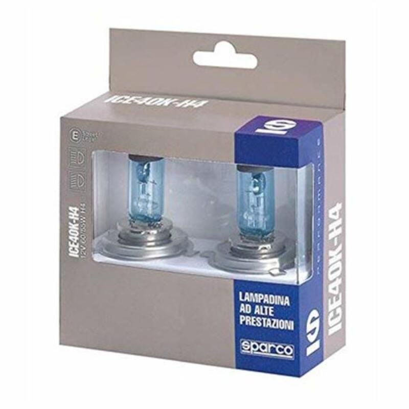 Lampadina per Auto Sparco ICE40K H1 12V 55W Azul Efecto Xenn