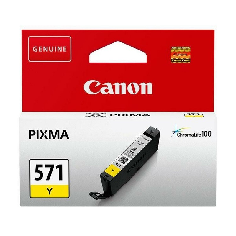 Cartuccia ad Inchiostro Originale Canon CLI-571Y Giallo TKH73387976160