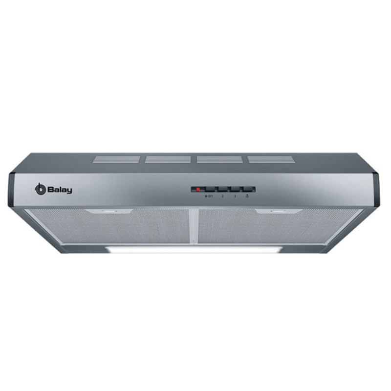 Cappa Classica Balay 3BH263MX 60 cm 350 m3/h 72 dB 146W Argentato Acciaio