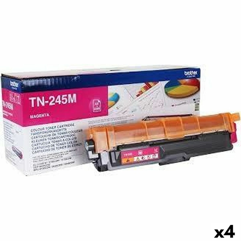 Toner Originale Brother HL3140CW/HL3150CDW Magenta (4 Unit)