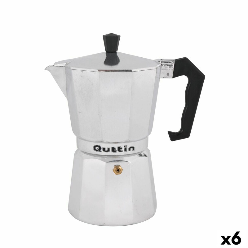 Caffettiera Italiana Quttin 6 Tazze (6 Unit)