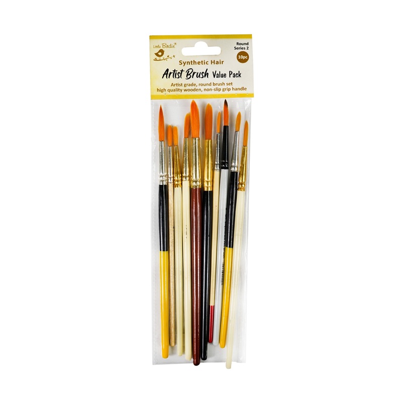 Artist Brush Value Pack Round Series 2 10Pc