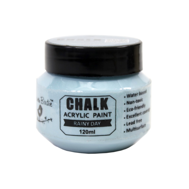 Home Decor Chalk Paint Rainy Day 120ml Bottle