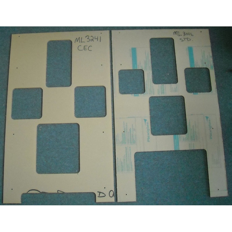 PLAYFIELD COVER GLASS (STD VERSION)  GOES WITH ML7004 GRAPHIC [ML3016]