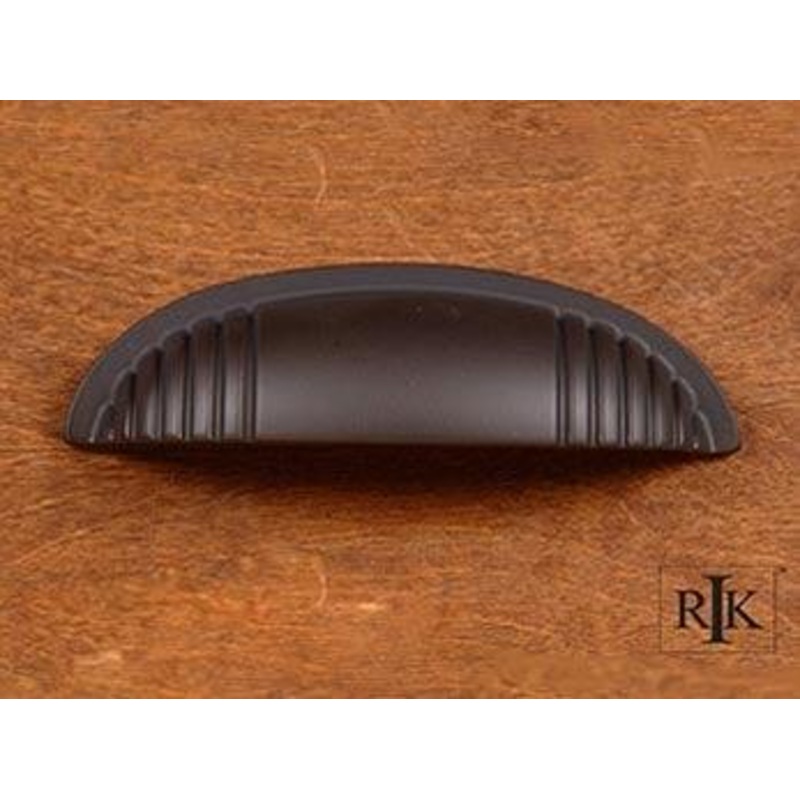Ridges @ Edge Cup Pull 4 (102mm) – Oil Rubbed Bronze