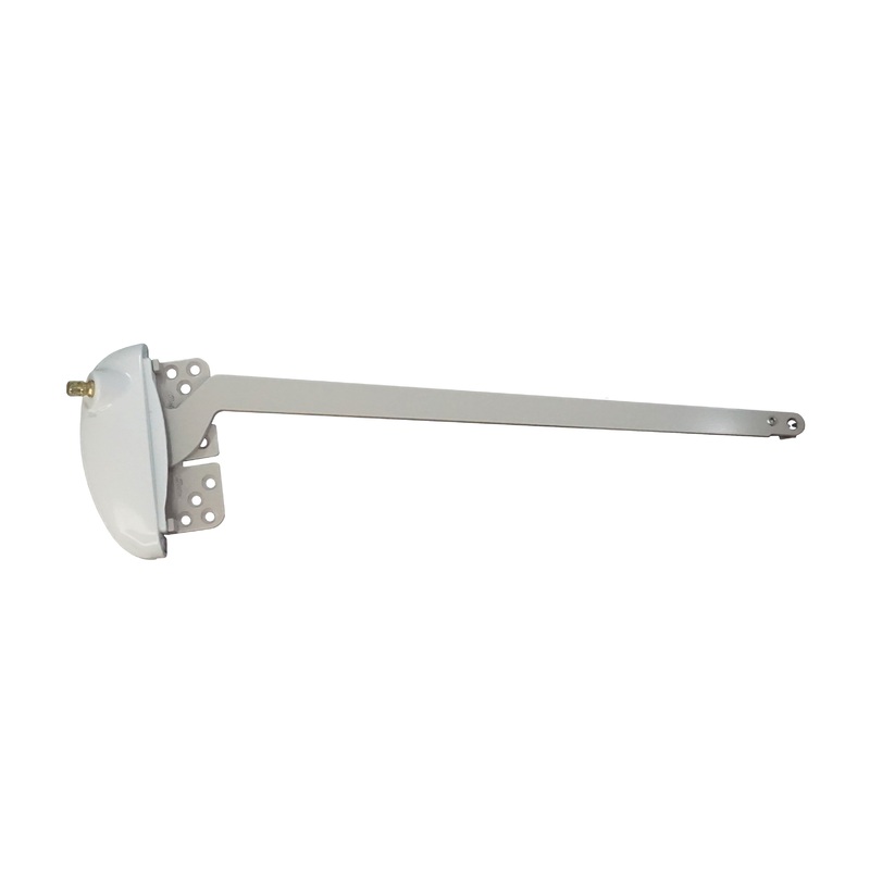 WRS Roto Right Hand Sill-Mounted Casement 13-7/16 Single Arm Operator for Vinyl Windows – White