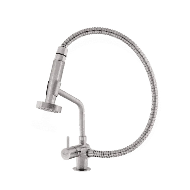 WS SS kitchen faucet with spray head WS-0435
