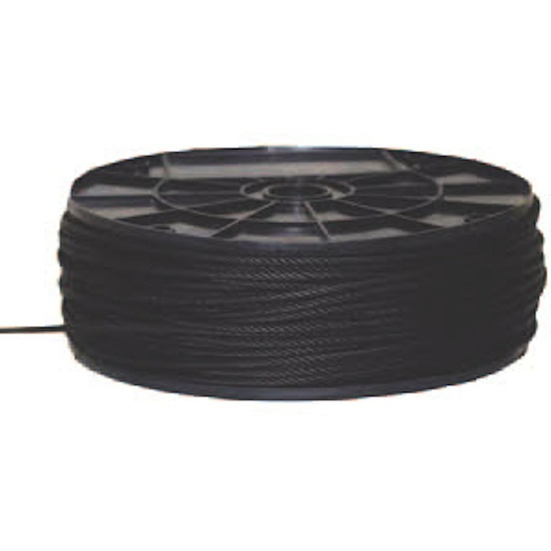 Black Aircraft Cable (Wire Rope) 1/16 x 500′ Y13134443