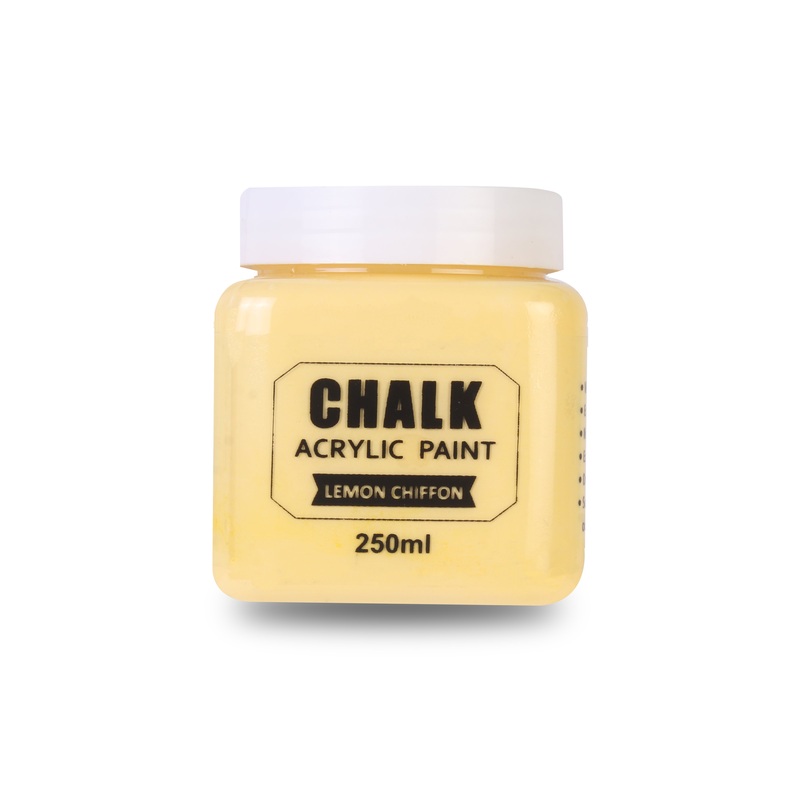 Home Decor Chalk Paint Lemon Chiffon 250Ml Bottle