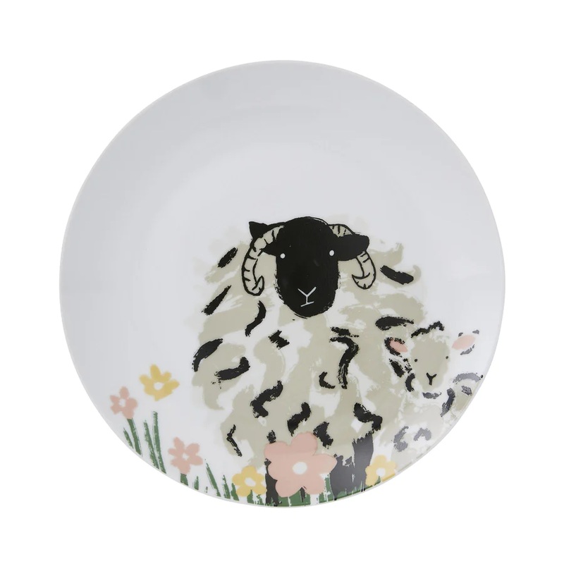 Ulster Weavers Porcelain Side Plate – Woolly Sheep