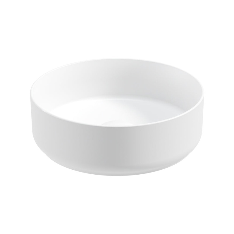 AVANTI Round Countertop Wash Basin & Ceramic Click Clack Waste