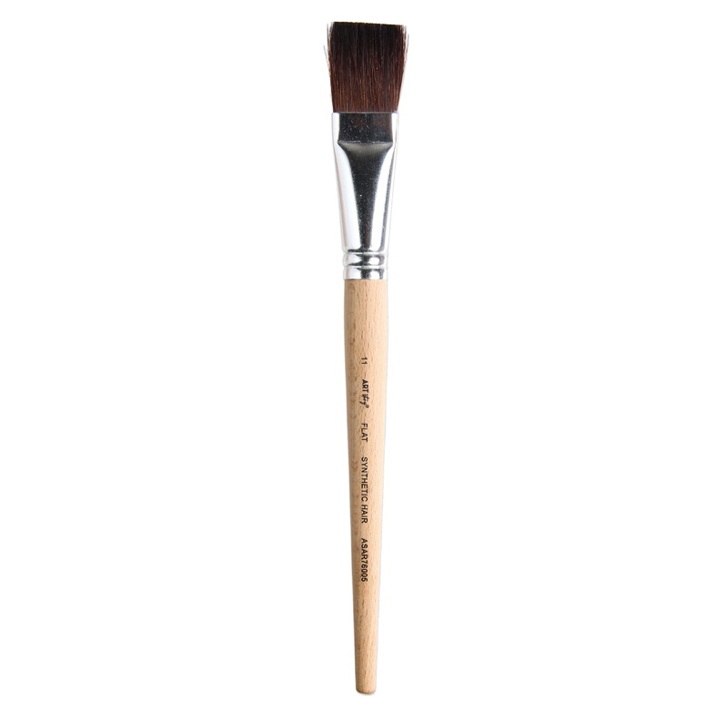 Watercolour Flat Brush Synthetic (11) 165mm