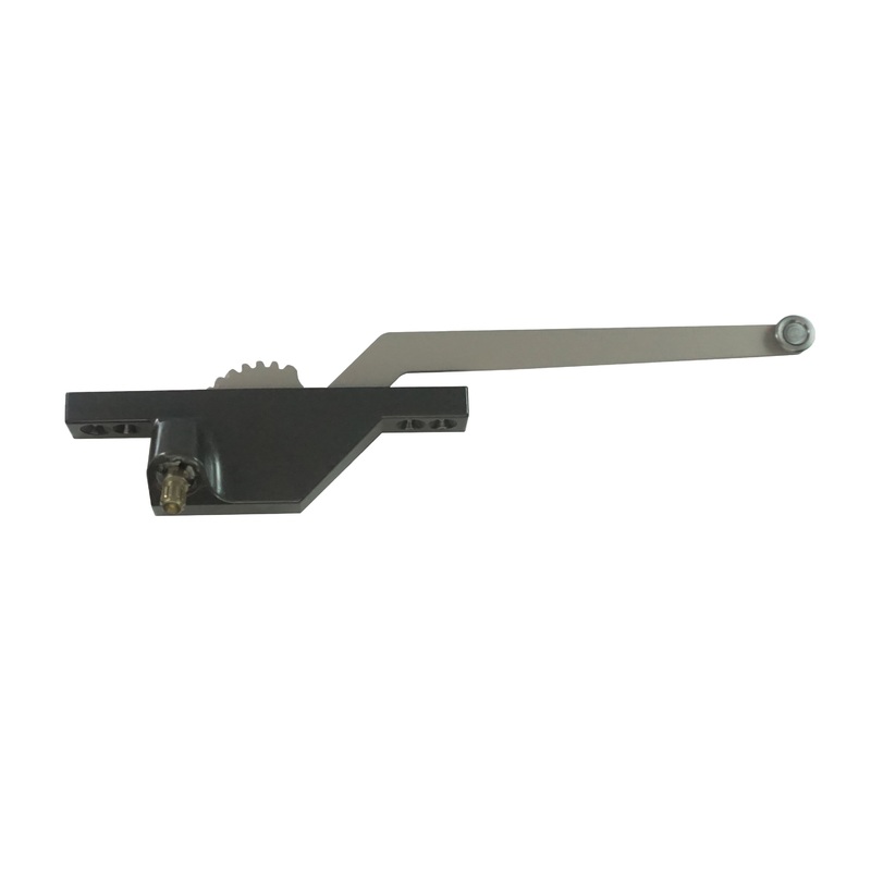 WRS Truth Hardware Left Hand, 7-1/2 Front Mounted Single Arm Operator – Chestnut Bronze