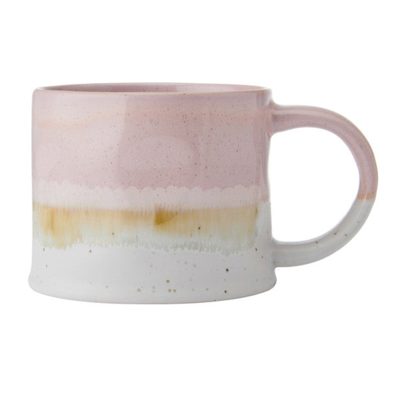 Mikasa Reactive Glaze Mug, Pink