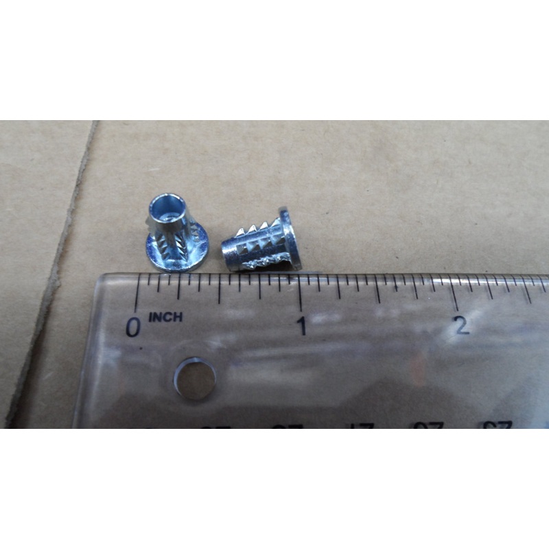 8-32 X 25/64 BARBED INSERT (FLANGED) [AA6061]