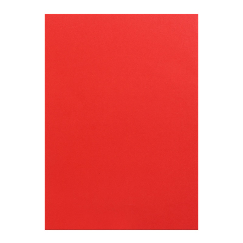 Card Stock 220Gsm A4 Cherry Red 1Sheet Lb