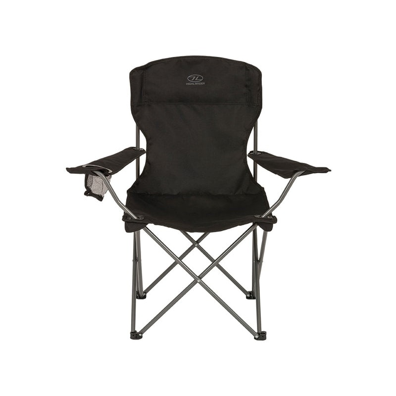 Edinburgh Camping Chair Black FUR002