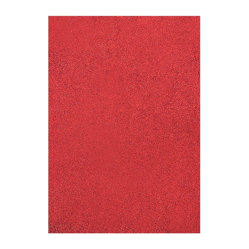 Glitter Sheet A4 200Gsm Indian Red 1Sheet Ib