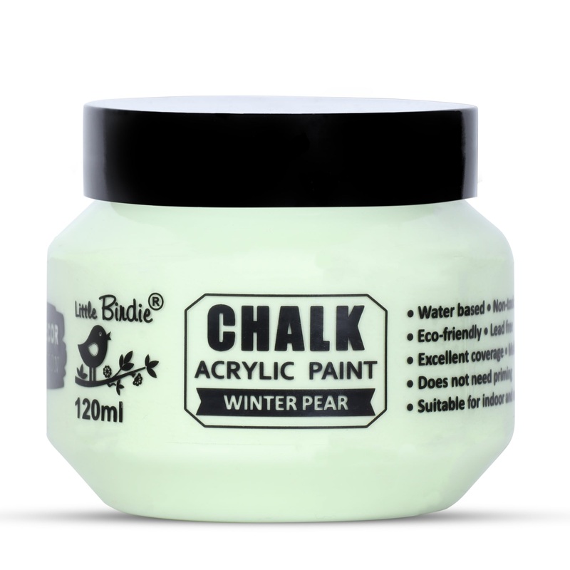 Home Decor Chalk Paint Winter Pear 120ml Bottle