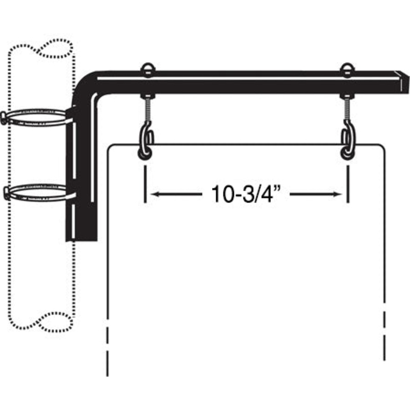 22 Vertical Sign Bracket Kit
