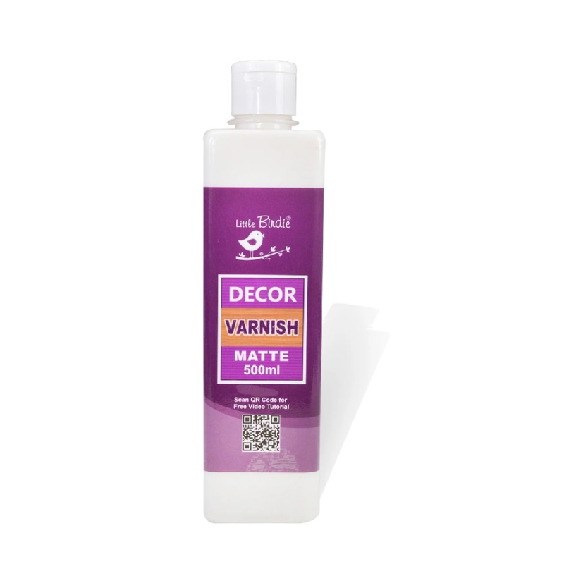 Decor Varnish Matte 500Ml Bottle