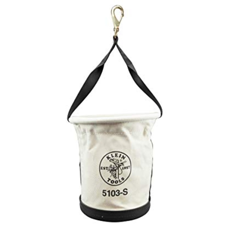 KLEIN CANVAS BUCKET TOOL BAG 10L x12W