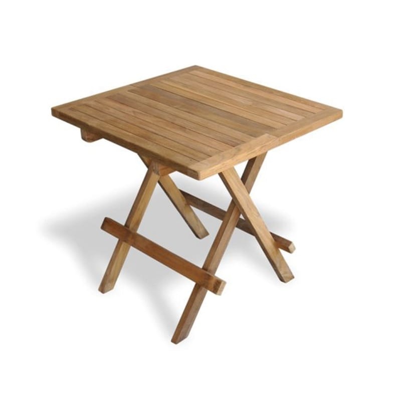 Wooden Picnic Table Square 50cm 5856