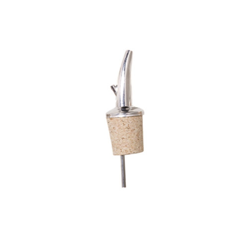 Bar Professional Long Stainless Steel & Cork Pourer – Individual