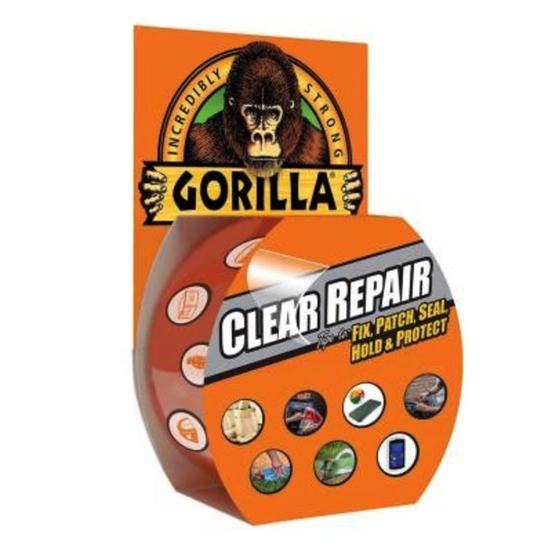 ROLL 2X18YD GORILLA TAPE CLEAR