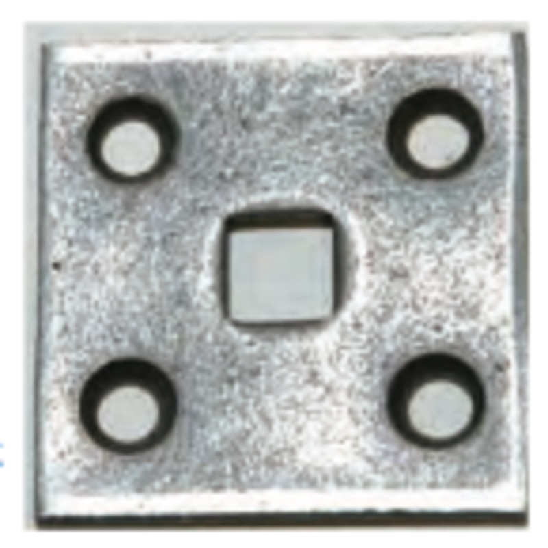 SQUARE HOLE BOLT PLATE