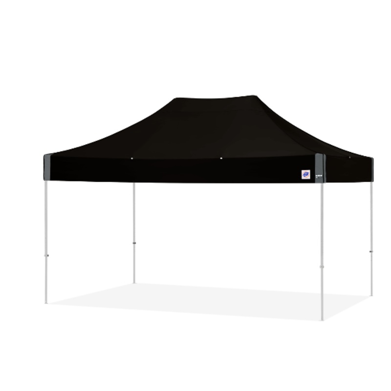 ECLIPSE II EZ UP TENT  10X15 ALUM, BLACK CANOPY W/COVER BAG